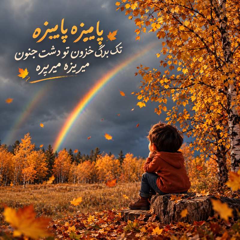 دانلود آهنگ پاییزه پاییزه تک برگ خزون تو دشت جنون میریزه میریزه ورژن ترند اینستاگرام